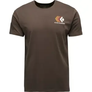 Black Diamond M Faded SS Tee - Herre