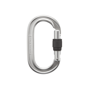 Black Diamond Oval Keylock Screwgate Carabiner