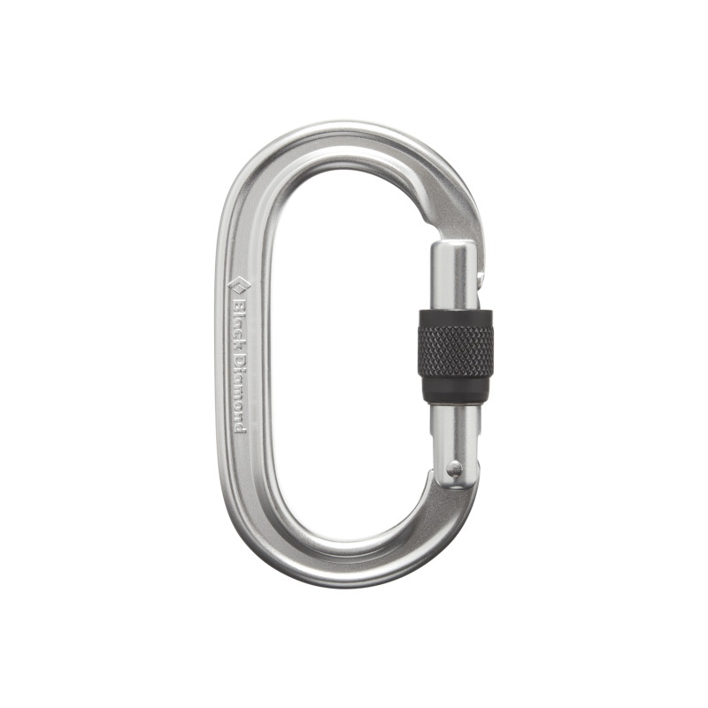 Black Diamond Oval Keylock Screwgate Carabiner - Bilde 1
