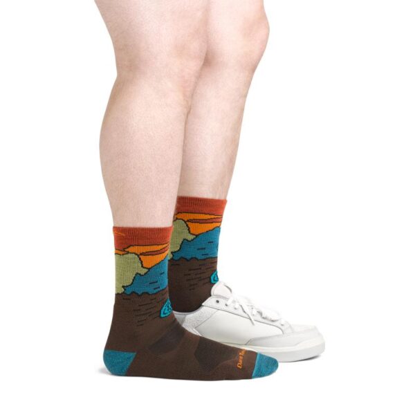 Darn Tough Chasing Waterfalls Micro Crew Lightweight With Cushion - (71° Nord) DT5020 Retur Lofoten 3