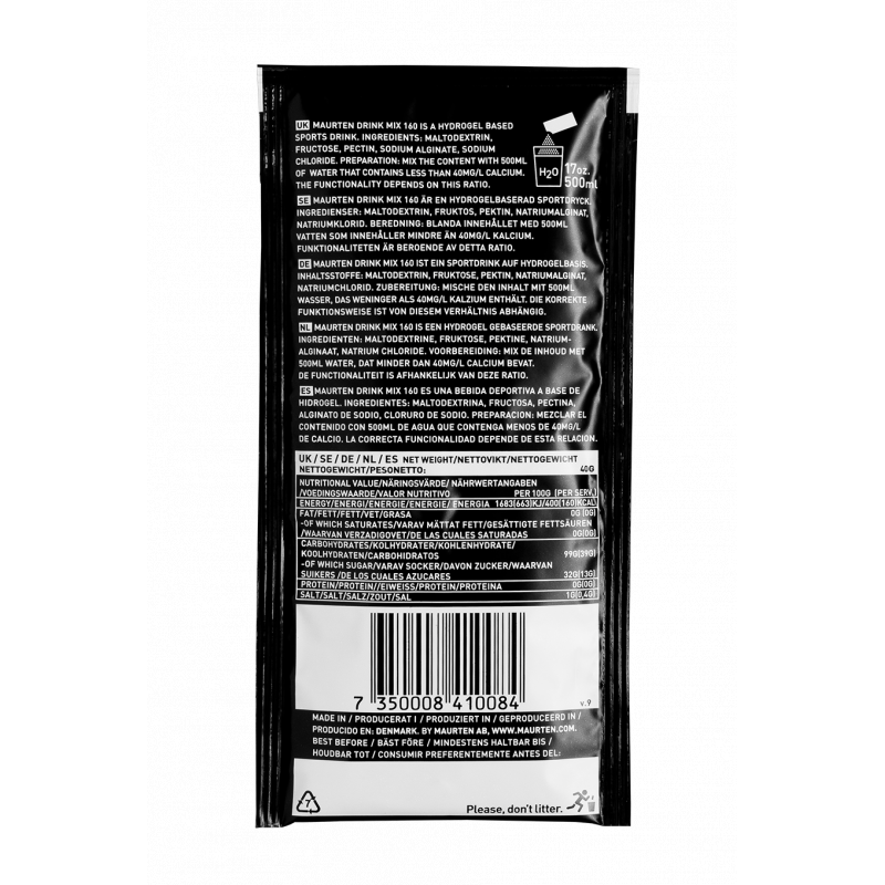 Maurten Drink Mix 160 - box of 18 servings 211003 Retur Lofoten 3