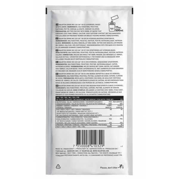 Maurten Drink Mix 320 CAF 100 211023 Retur Lofoten 4