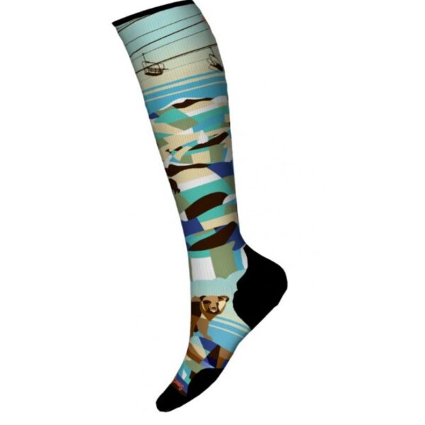 Smartwool Smartwool Ski Targeted Cushion Bear Country Print Otc Socks B02148 Retur Lofoten 1