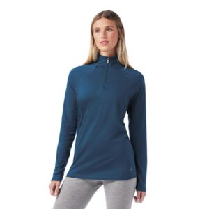 Smartwool W Classic All-Season Merino Base Layer 1/4 Zip Boxed - Bilde 2