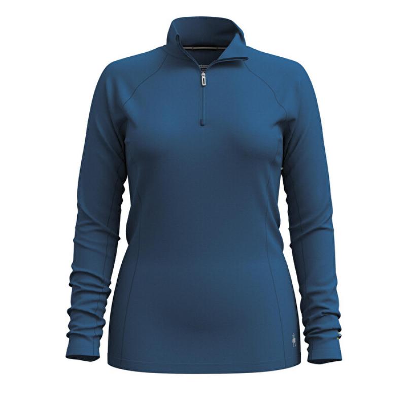 Smartwool W Classic All-Season Merino Base Layer 1/4 Zip Boxed - Bilde 1