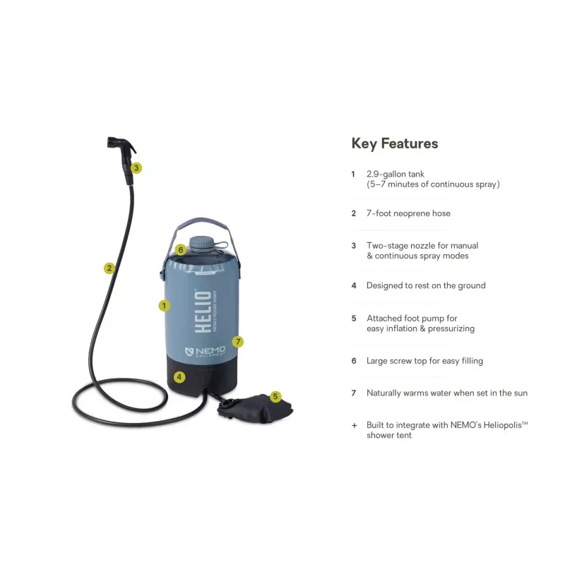 Nemo Helio Pressure Shower Trykkdusj - Bilde 4