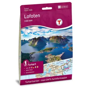 Nordeca Nordicmaps  Lofoten 1:100 000