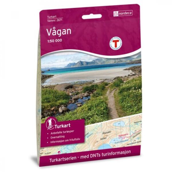 Nordeca Nordicmaps  Vågan 1:50 000