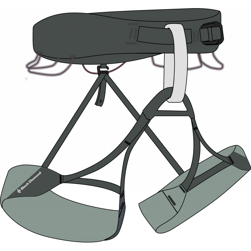 Black Diamond Black Diamond W Solution Harness BD651121 Retur Lofoten 1