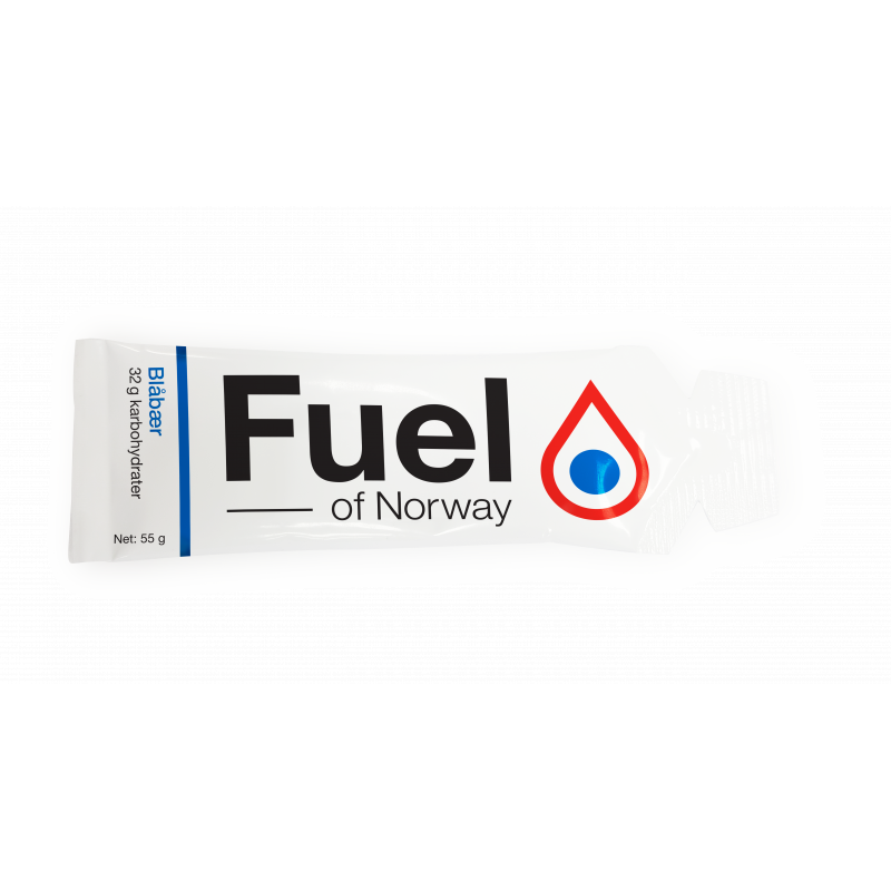 FUEL OF NORWAY Energigel blåbær 55g 3001 Svolvær Sportcenter 1