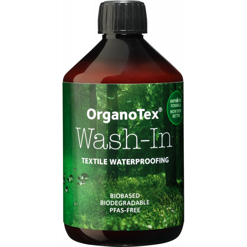 Organotex BIO Wash-In textile waterproofing 500 ml 103906 Retur Lofoten 1