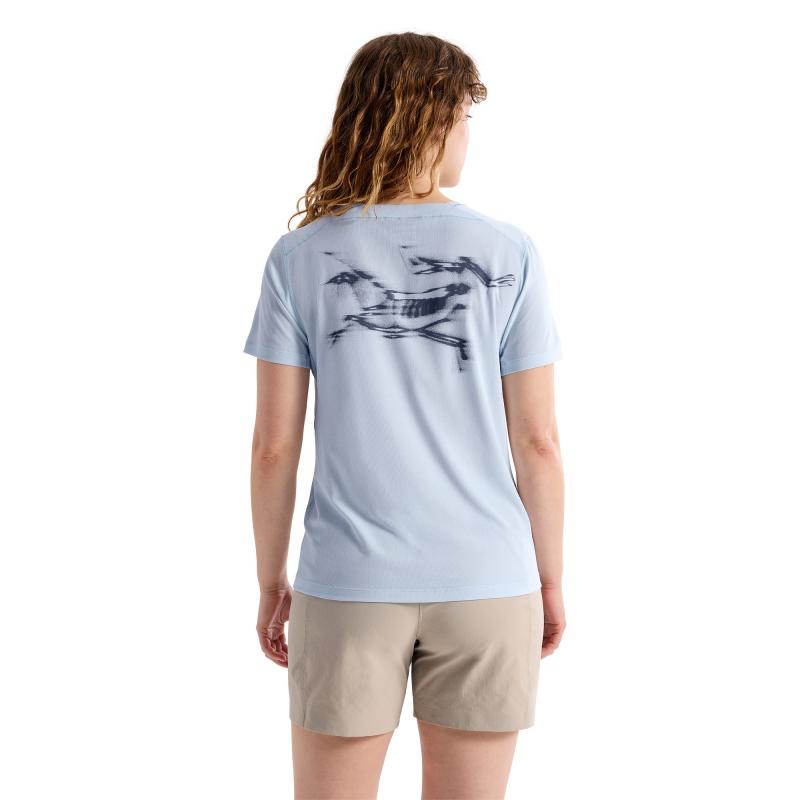 Arc'teryx Arc'teryx Sunna Speed Bird Crew Shirt SS Women's - Dame